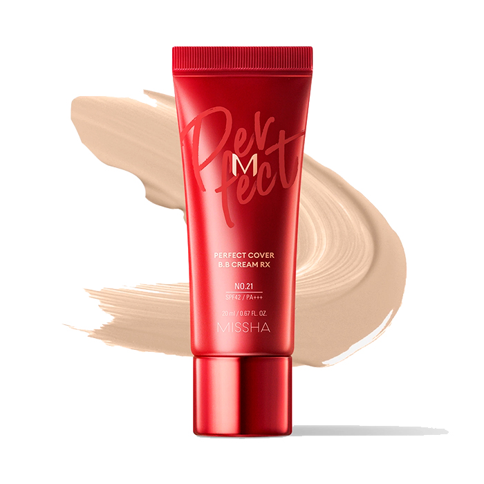 Missha M Perfect Cover RX BB Cream SPF42/PA+++ №21 — BB-крем идеальное покрытие, 20 мл